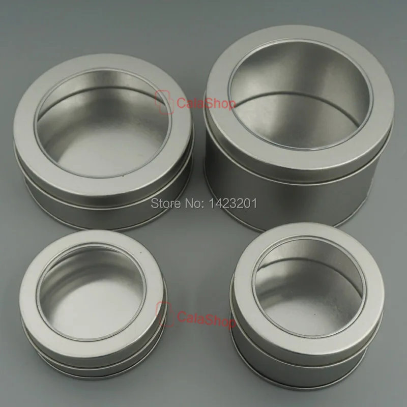 5 шт./лот прозрачная жестяная железная коробка для хранения специй контейнер