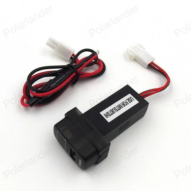 Специальный разъем USB и вольтметр 5 в 2 1 А подходит для зарядки MITSUBISHI мобильный