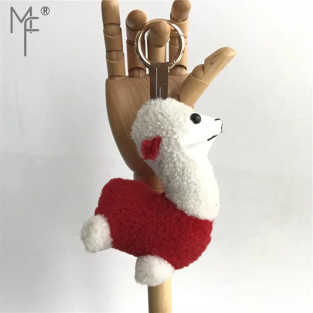 Мини игрушки Альпака из натурального овечьего меха с волшебным мехом