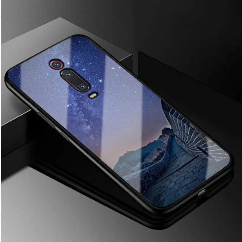 Чехол для Xiaomi mi 9 T Pro, жесткий чехол из закаленного стекла для Xiaomi mi 9 T, мягкий бампер из ТПУ для mi 9 T 9 T Pro mi 9TPro Coque - Цвет: 11