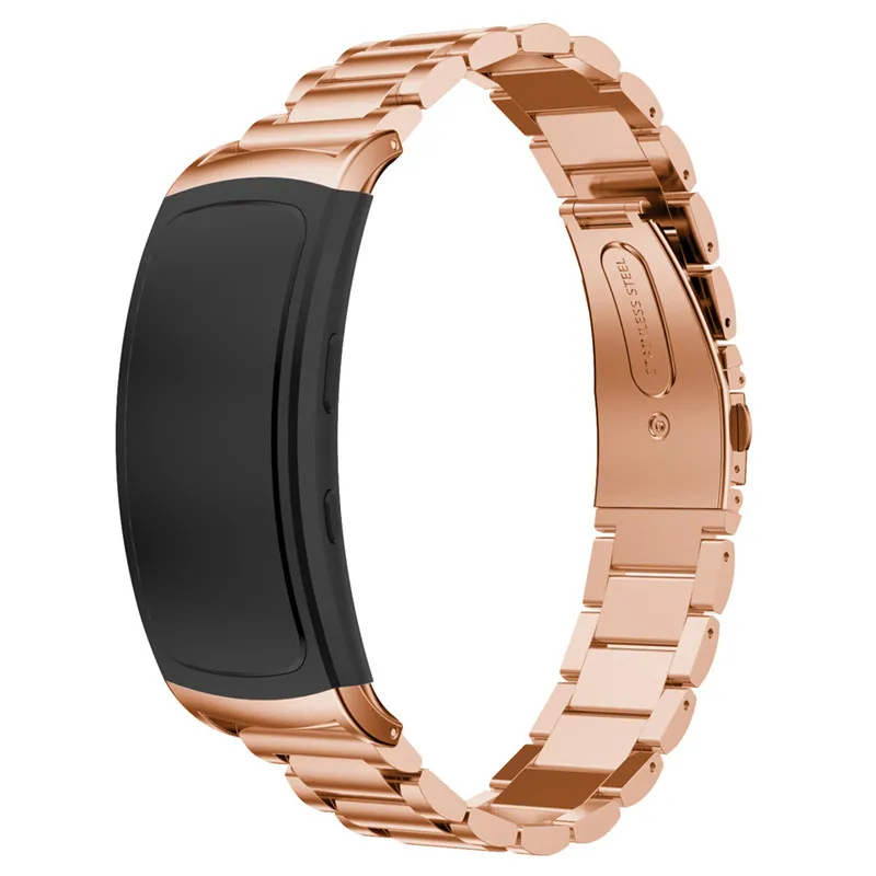Роскошный сменный ремешок из нержавеющей стали для samsung gear Fit 2 Pro, ремешок для часов, браслет для samsung Fit2 SM-R360, ремешок