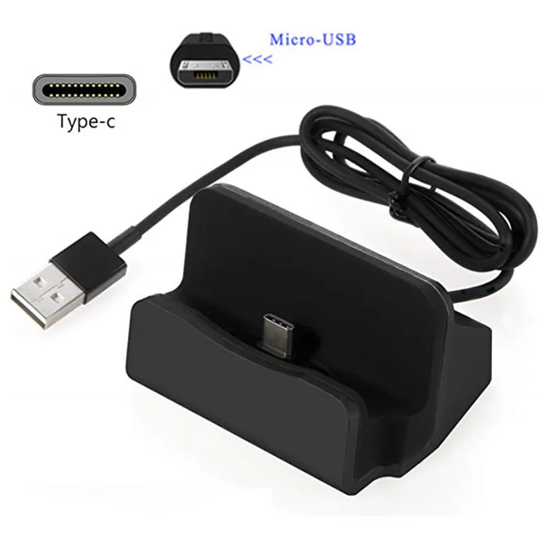 Зарядное устройство с портом Micro USB настольная подставка типа C для Xiaomi Mi 8 lite A2 5 Redmi