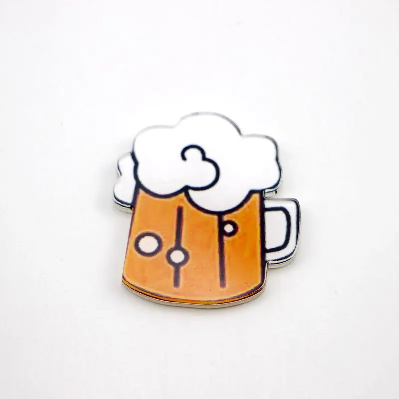 1 шт. мультфильм магнит на холодильник торт пить кофе магнитная наклейка Kawaii home