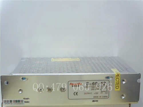 

[JIYUAN] Импульсный источник питания Heng Wei S-60-12 12V5A -- 3 шт./лот