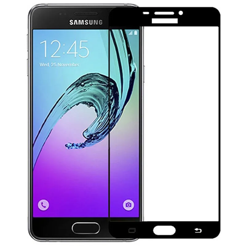Защитная пленка для Samsung Galaxy A5 2016 закаленное стекло A 5 экрана с полным покрытием