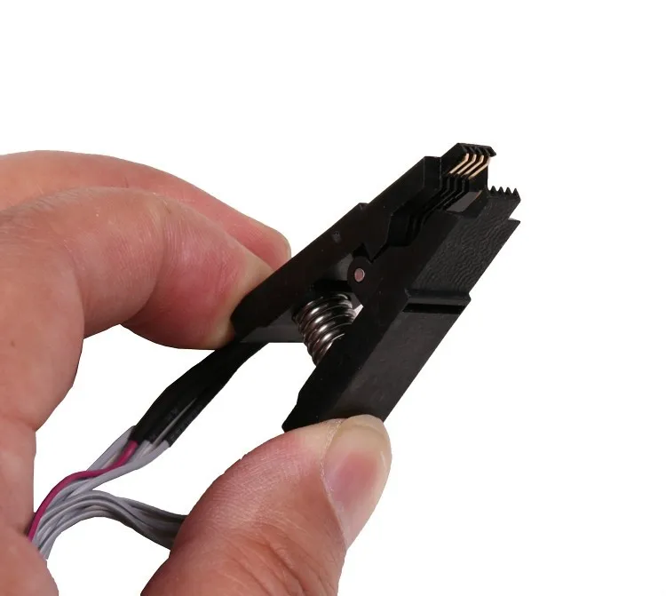 Новый SOIC8 SOP8 флэш чип зажим для проверки ИС разъем Adpter BIOS/24/25/93 программист|programmer