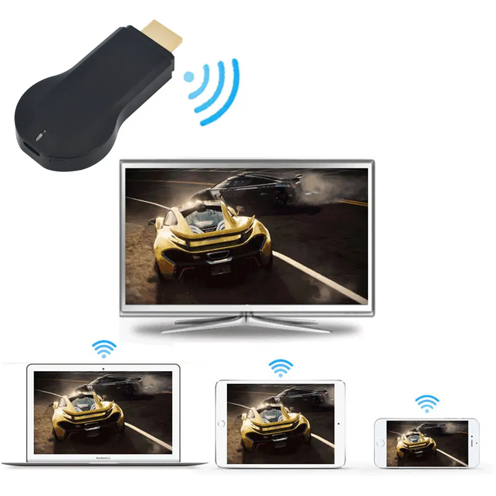 Kebidumei M2 для DLNA Air Paly WIFI ключ медиаплеера iOS Android 1080P Smart TV Stick Новинка|SmartTV-стики и