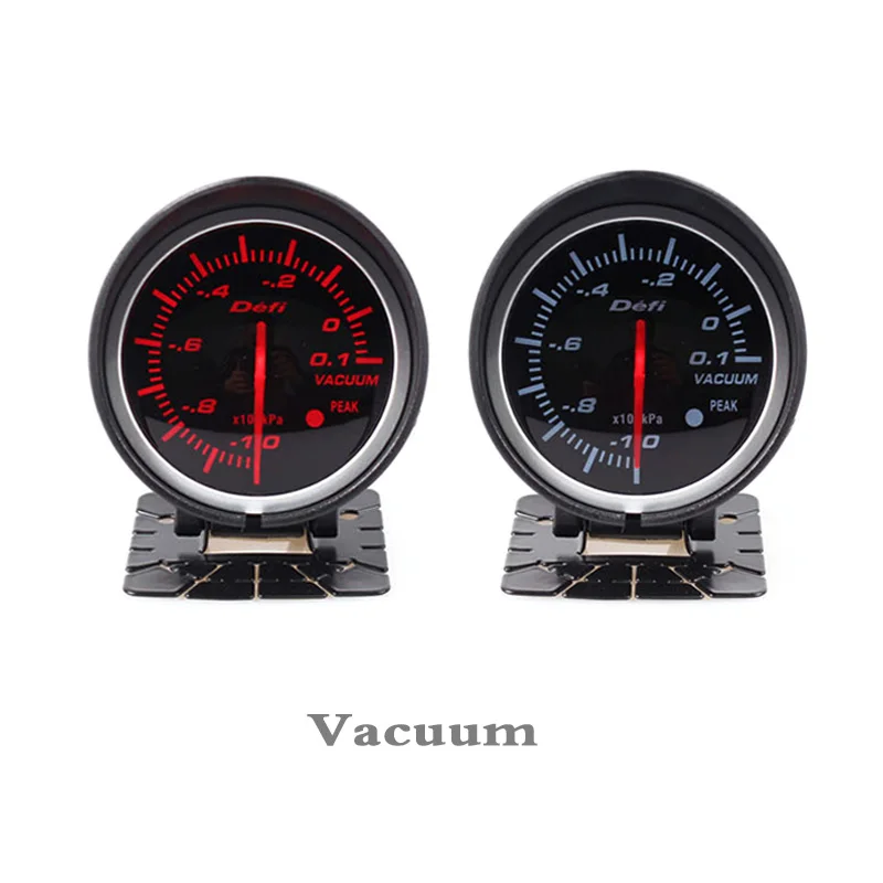 Vacuum 2,5 дюймов Df BF автоматический манометр rpm метр Тахометр вольт температура воды Температура масла пресс вакуум Boost Ext температура воздуха расход топлива Датчик - Цвет: Vacuum