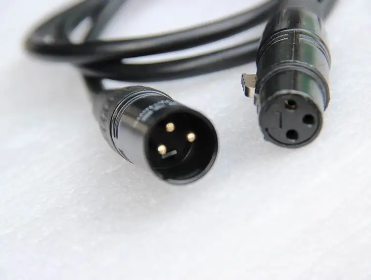 10 шт./лот 1 м DMX Удлинительный кабель или 3 pin сигнальное соединение для