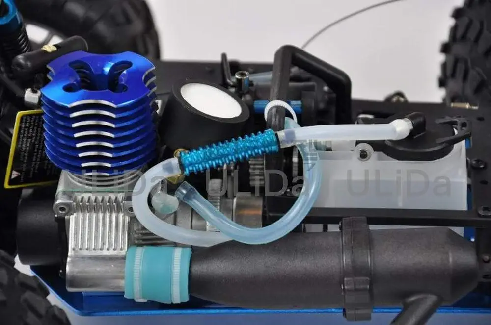 HSP 80119 топливный бак воздушный охладитель серебро RC 1:8 нитро автомобильные