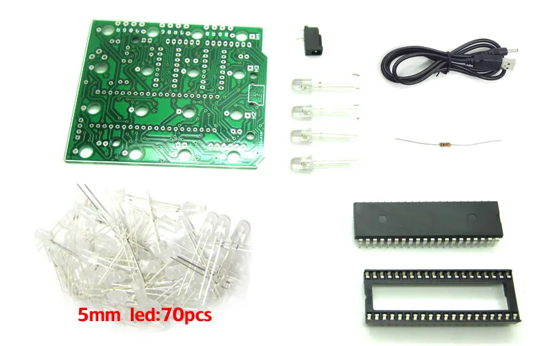 Новинка 2017 г. набор для самостоятельной сборки светодиодсветильник ламп 3d 4x4x4|led