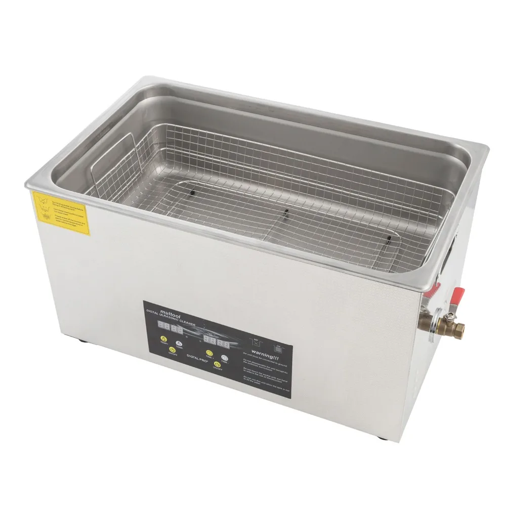 Large Ultrasonic Cleaner 22L|Lab Carburetor Heated |Ideal for Cleaning Car Parts &amp Carbs Bike Tools | Бытовая техника