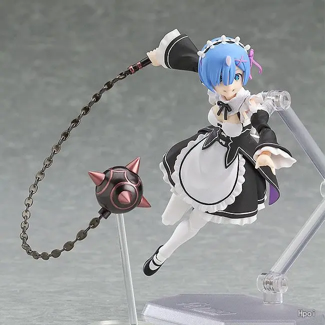 Аниме Re: жизнь в другом мире от zero Rem Figma 346 ПВХ фигурку Коллекционная модель