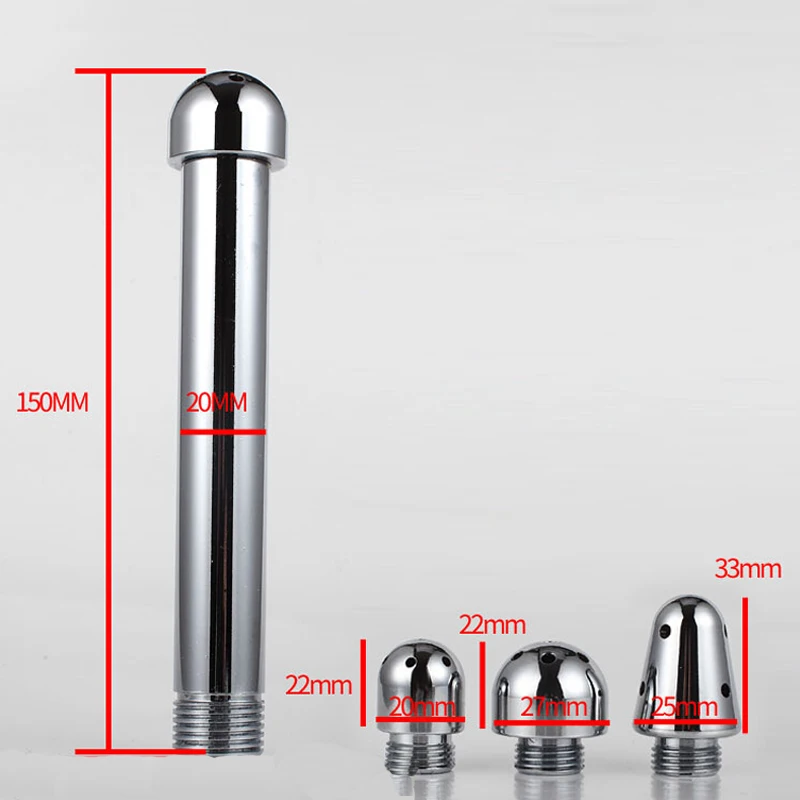 1 комплект маленькая насадка для душа клизма воды анальной пробки чистки