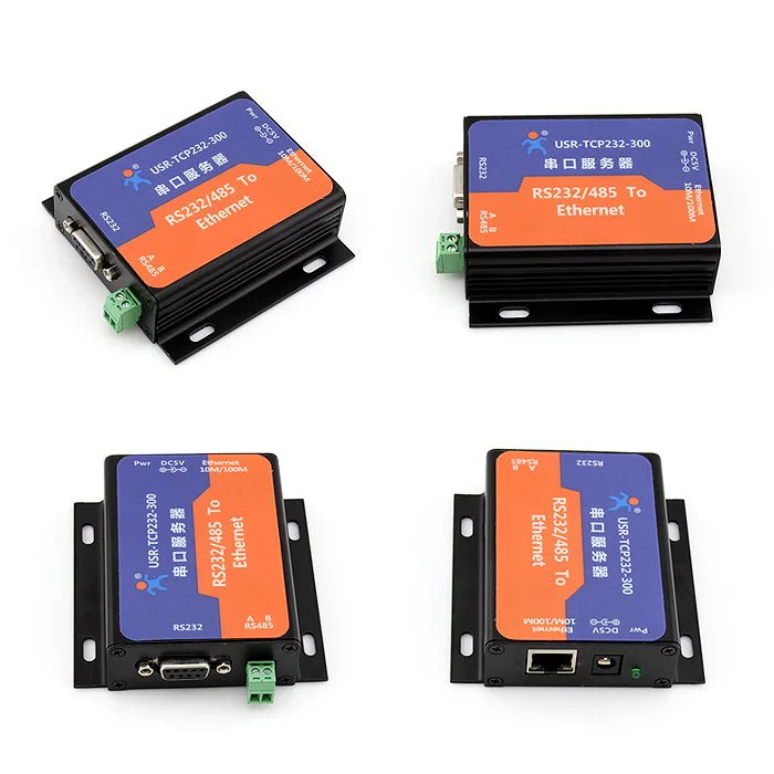 [USR-TCP232-300] сервер последовательных устройств RS232 RS485 к Ethernet tcp/ip конвертер |