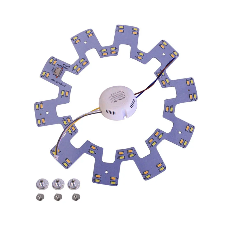 Светодиодный потолочный светильник DIY запасной магнит PCB SMD5730 двойной цвет