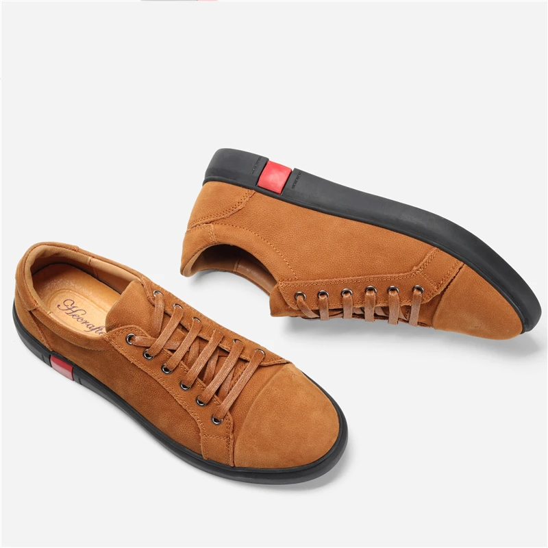 Мужская кожаная обувь коричневый цвет натуральная кожа роскошный дизайн