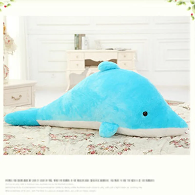 1Pcs Me Movie 30cm Lovely Big Dolphin plush toy Animals Dolls High Quality Anime Toys For kids Gifts | Игрушки и хобби