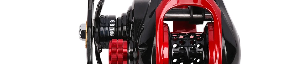 TSURINOYA XF50 приманка рыболовные катушки R/L 6,6: 1 Магнитная Тормозная система ультра светильник катушка из алюминиевого сплава Moulinet Peche