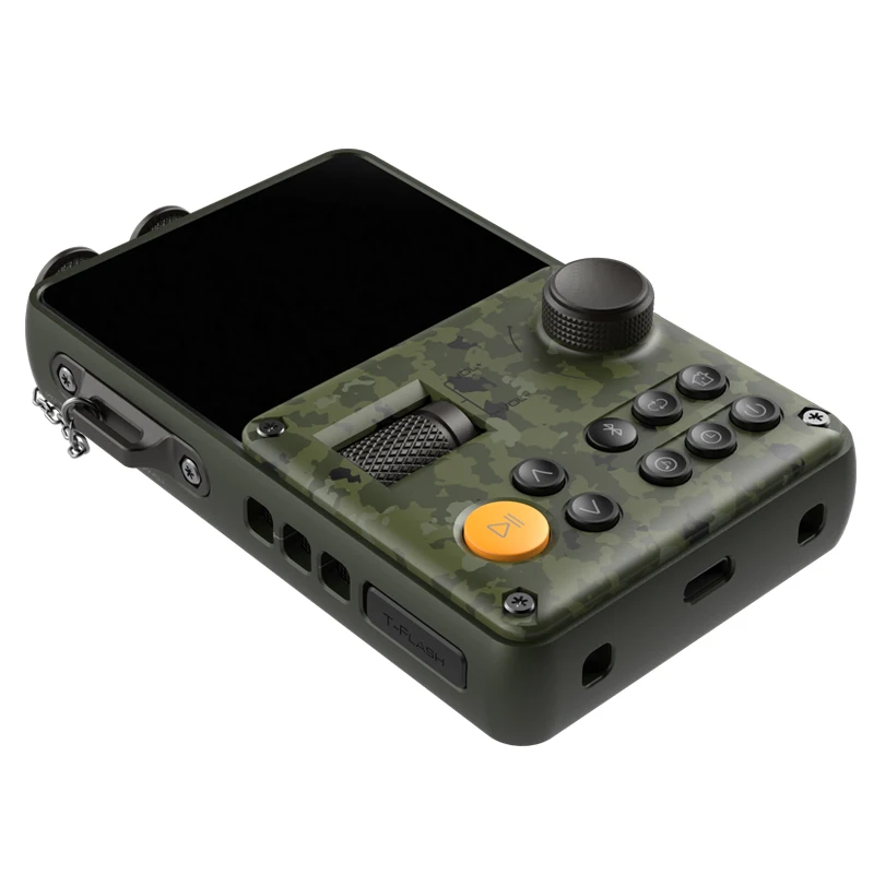 Flang P5 Профессиональный музыкальный MP3 HIFI музыкальный плеер без потерь портативный mp3-плеер с 4452VN цап поддержка Bluetooth - Цвет: Зеленый