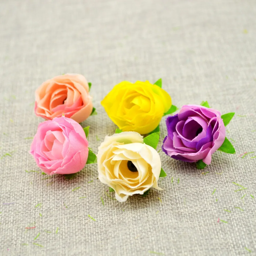 20 шт. искусственные цветы для украшения дома|silk flowers|artificial flowersrose silk flower |