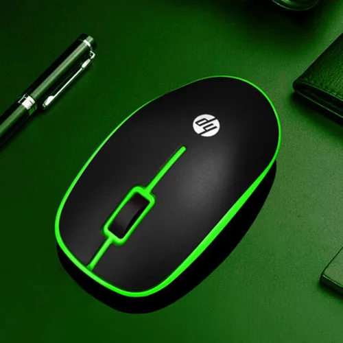 HP S1500 Бесшумная беспроводная мышь для офисного ноутбука портативная
