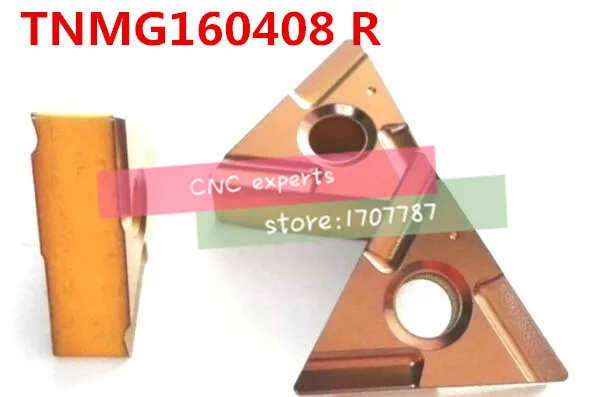 10 шт. TNMG160408R твердосплавные режущие пластины для станка с ЧПУ токарный станок