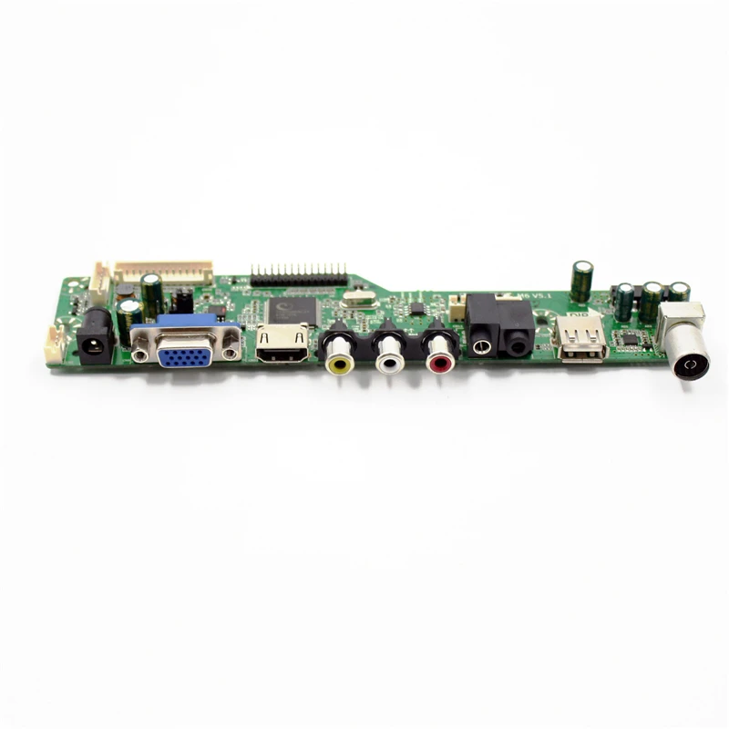 ЖК дисплей ТВ плата контроллера с AV VGA Аудио USB HDMI порт подключения типа c:
