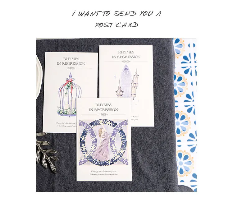 30 шт. поздравительные открытки с изображением богини тайной земли | Дом и сад