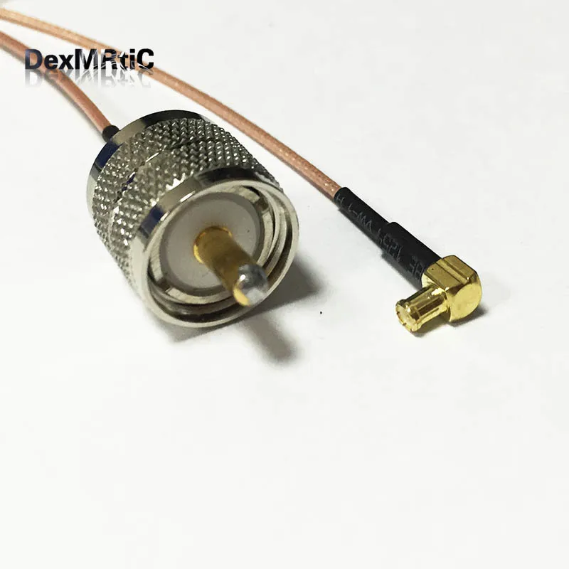 НОВЫЙ УВЧ штекер PL259 переключатель MCX Штекер прямоугольный RF отрезок кабель RG178