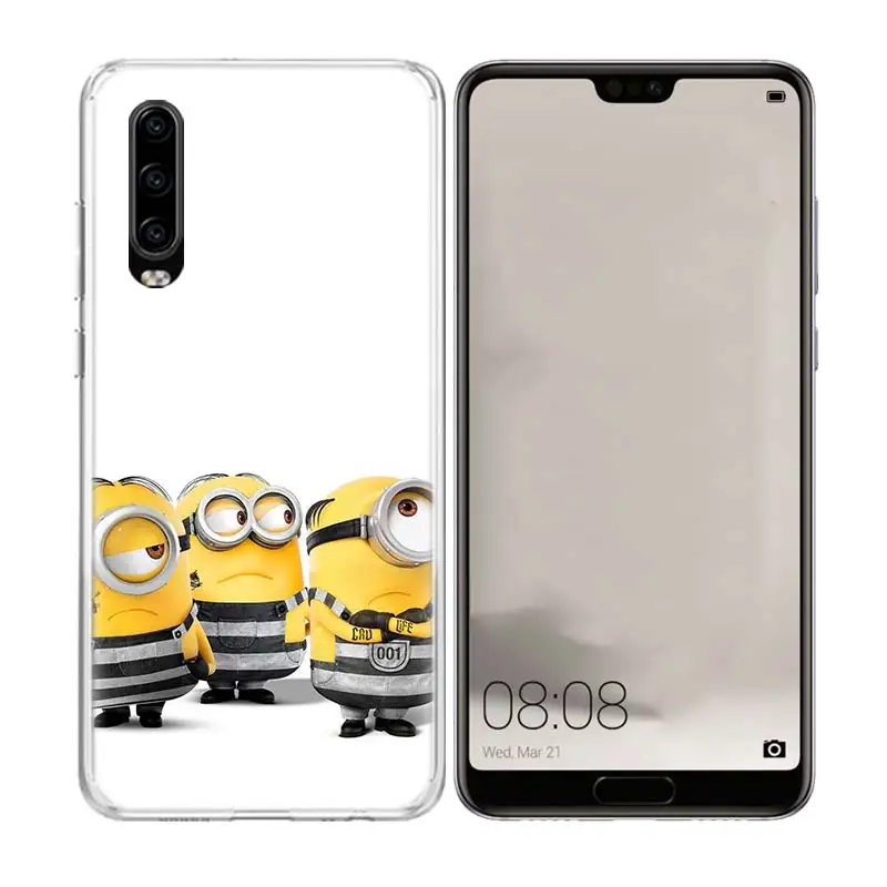 Специальный мягкий чехол для телефона с миньонами Gru Agnes huawei P30 P20 mate 20 10 Pro P10 lite P Smart