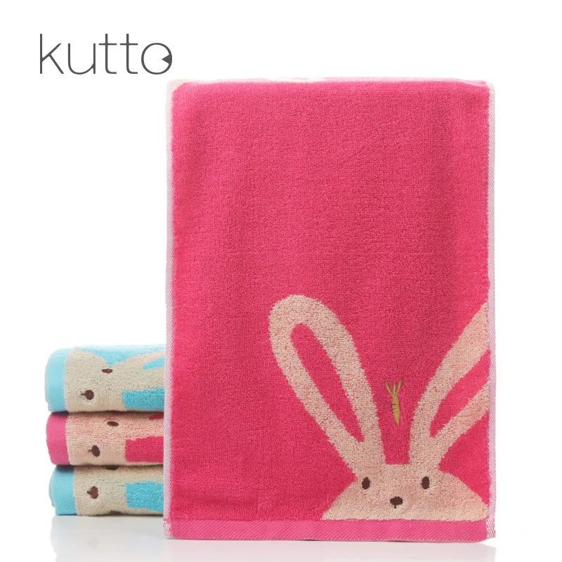 2019 New Cotton 25*50cm Cartoon Rabbit Face Towel Dry Bathroom Soft Skin Care Hair SPA Showers Jacquard for Kids | Дом и сад