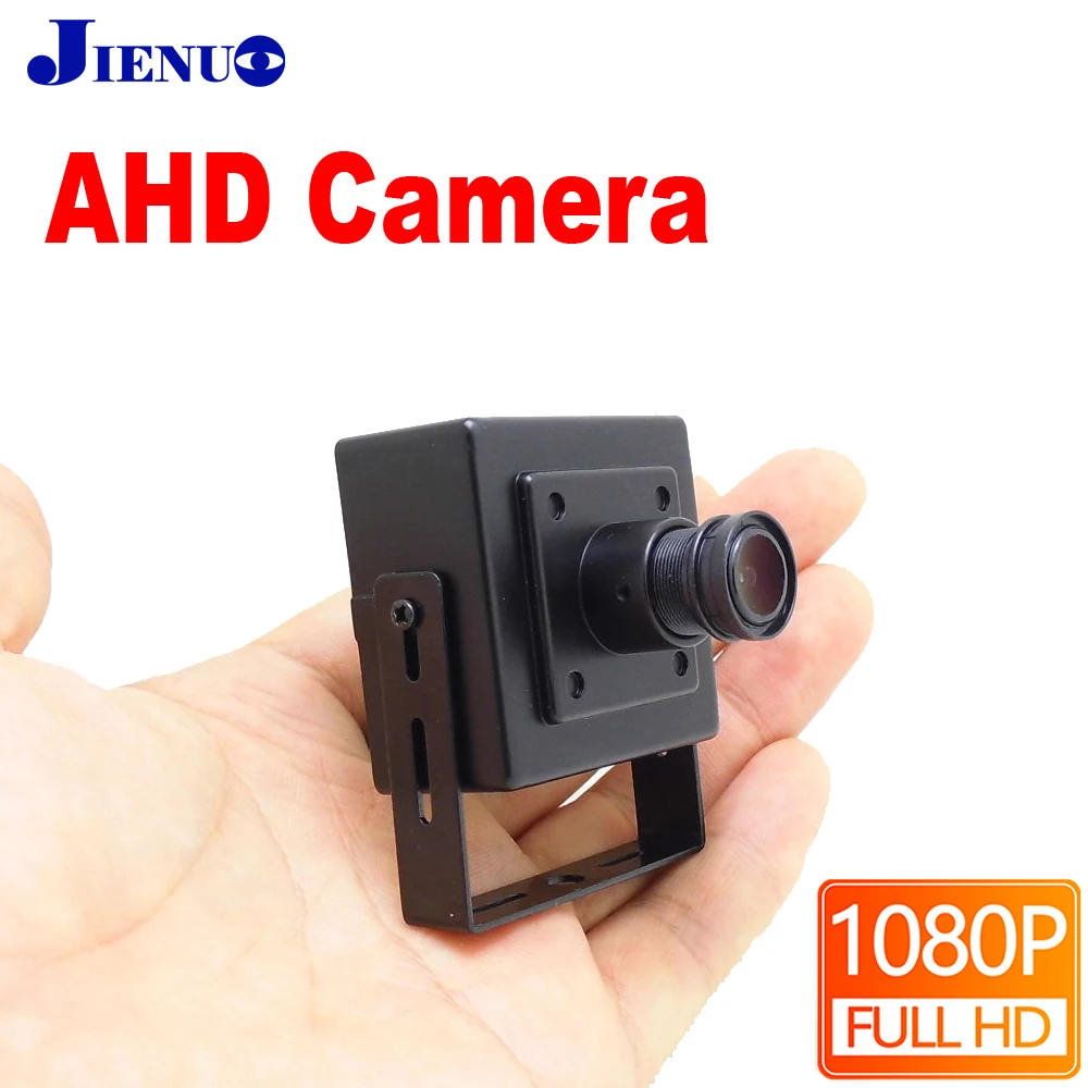 JIENUO мини AHD камера 1080P аналоговые камеры наблюдения высокой четкости видения CCTV