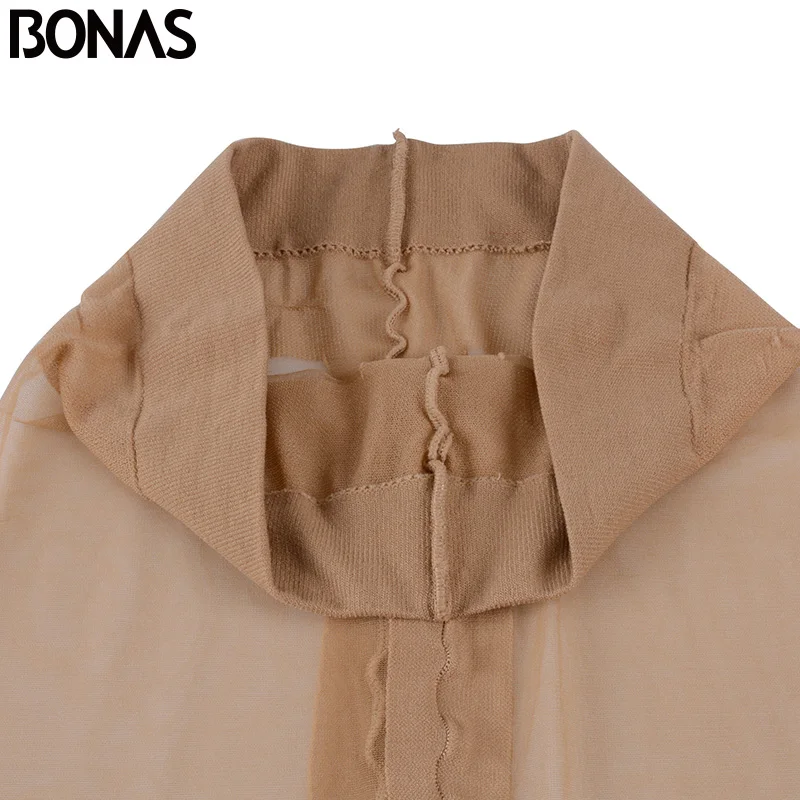 Колготки BONAS 15D женские нейлоновые пикантные тонкие чулки с Т образной