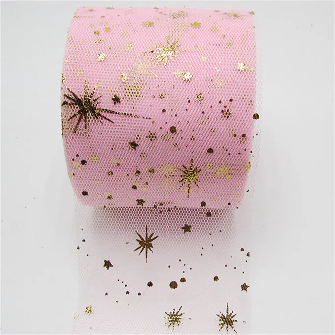 Pink Ribbons 25 м(27 ярдов) Кружева Ленты Рулон DIY ремесло поставки лента из органзы с блестками подарочная упаковка луки производитель материалов марлевые Отделка Ткань - Цвет: Pink Ribbons