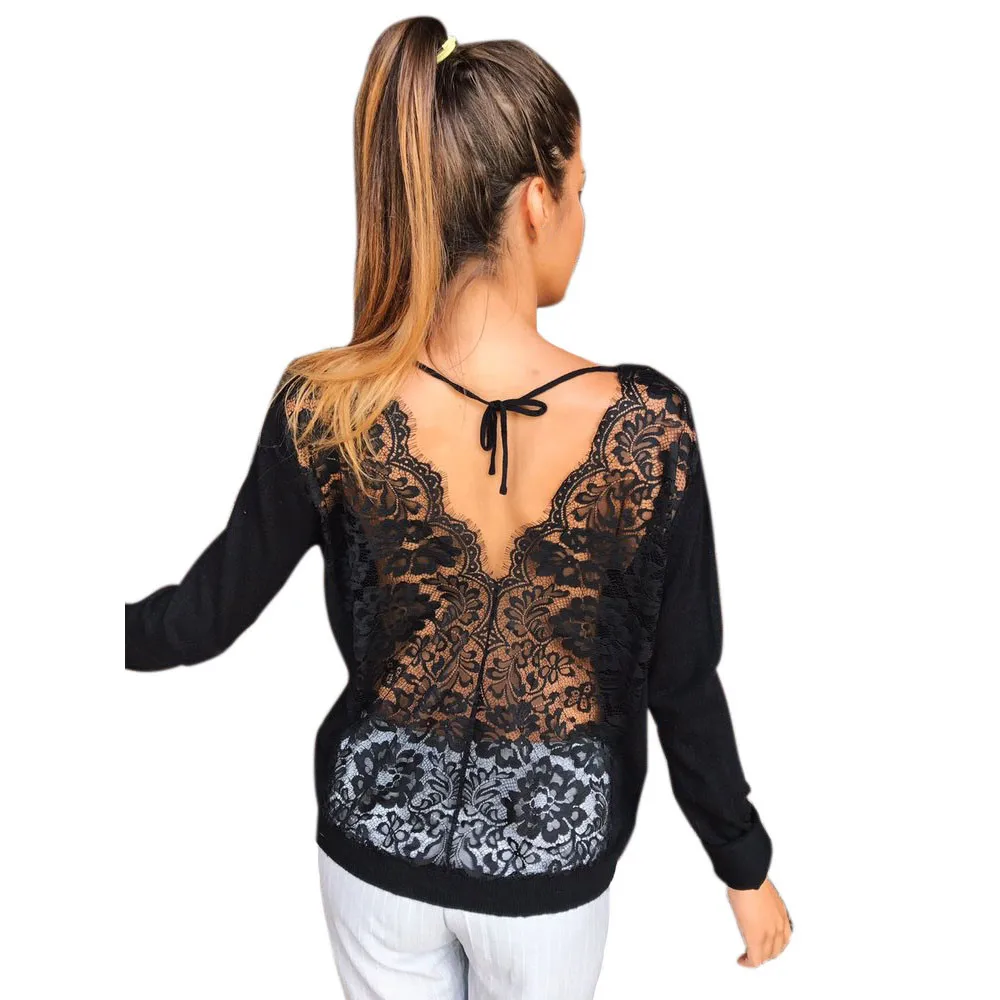 Футболка женская с вырезом на спине о длинным рукавом|t shirt women|sexy t womencrop top tshirt |