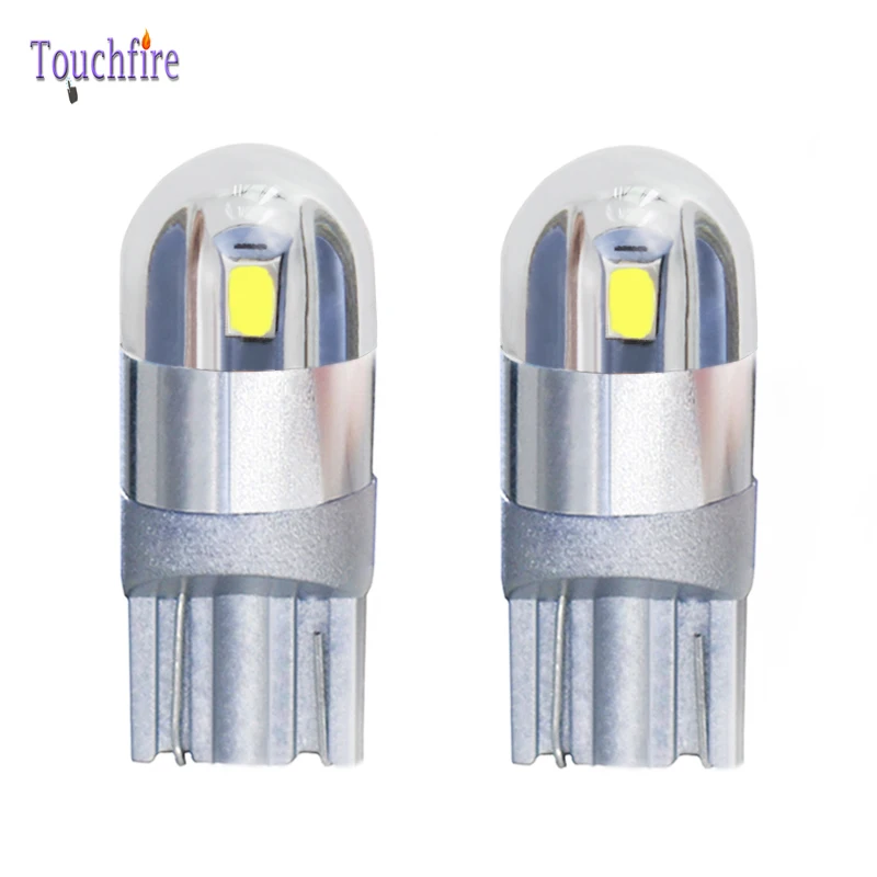 2 шт. Автомобильные светодиодные лампы T10 12 В 194 W5W 3030 SMD|Сигнальная лампа| |