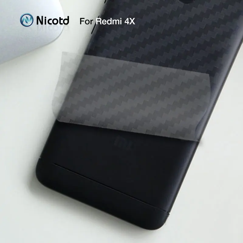 Nicotd HD углеродное волокно 3D мягкая пленка для Xiaomi Redmi 6 pro 6A прозрачная защитная redmi
