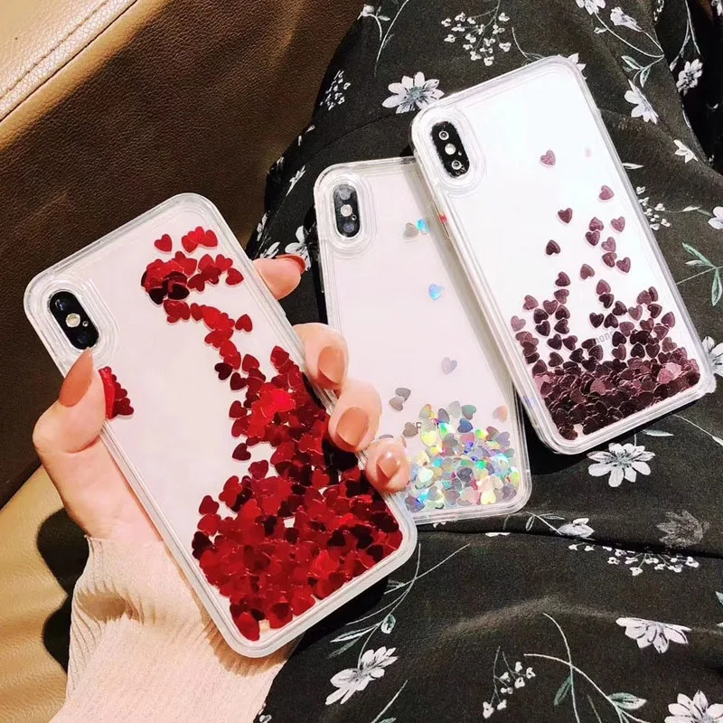 Чехол для iPhone XS max X чехол с динамическим жидким песком Apple 7 6 8 6s plus XR футляр |