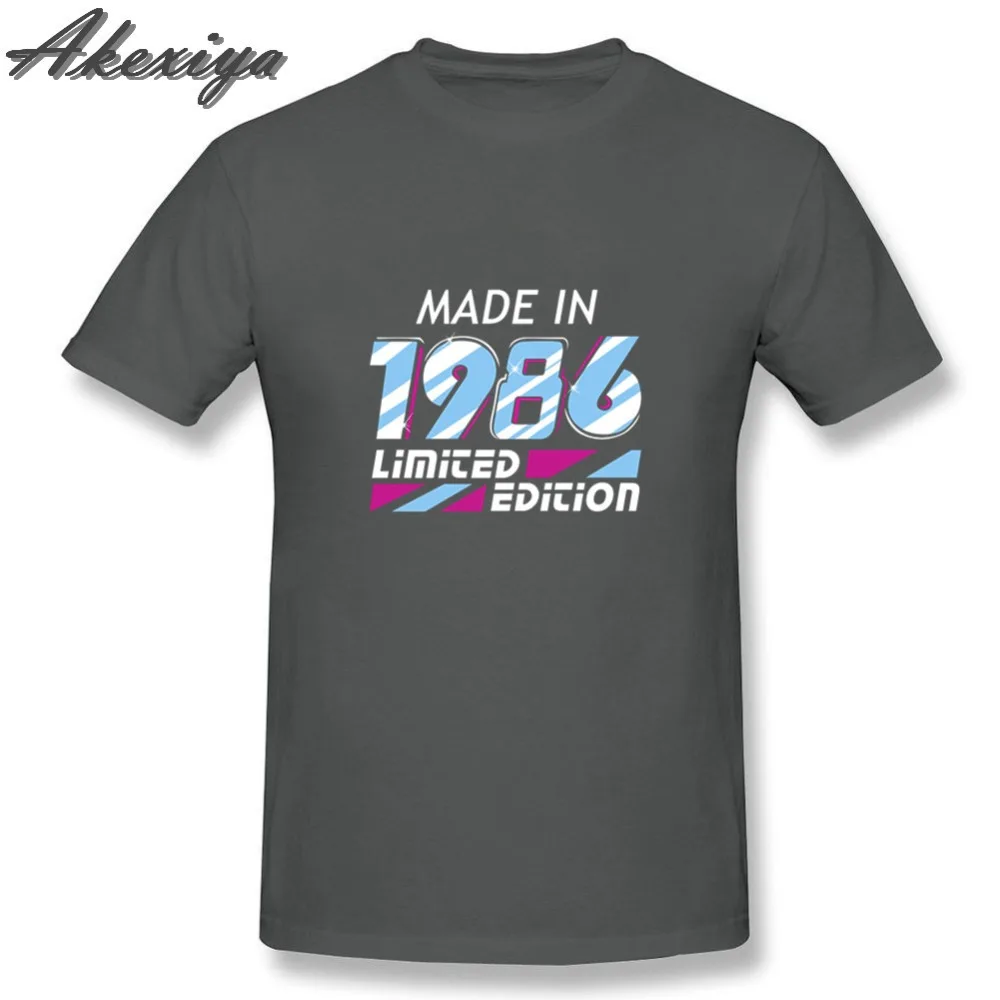 Мода сделано в 1986 году все оригинальные части 32 подарок на день рождения футболка