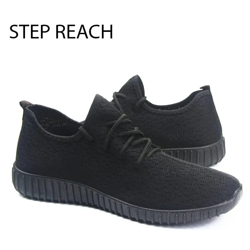 STEPREACH Brand shoes men tenis feminino masculino adulto sneakers breathable light air mesh lace-up casual spring autumn |