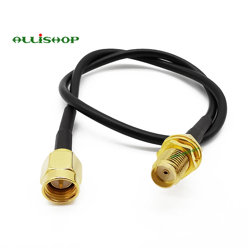 ALLISHOP 3 м SMA штекер женский разъем внешняя WiFi Беспроводная Антенна удлинитель