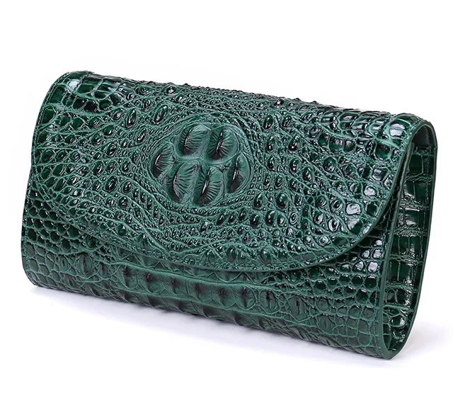 Для женщин Aligator дизайнерская сумка с клапаном Crossbody Сумки из кожи на плечо подвеска на сумку цепи сумка зеленого цвета Вечерние Сцепления
