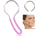 Мини-эпилятор для удаления волос на лице, пружинный нарезной эпилятор для удаления волос на лице, сделай сам, косметический инструмент для женщин, щек, бровей