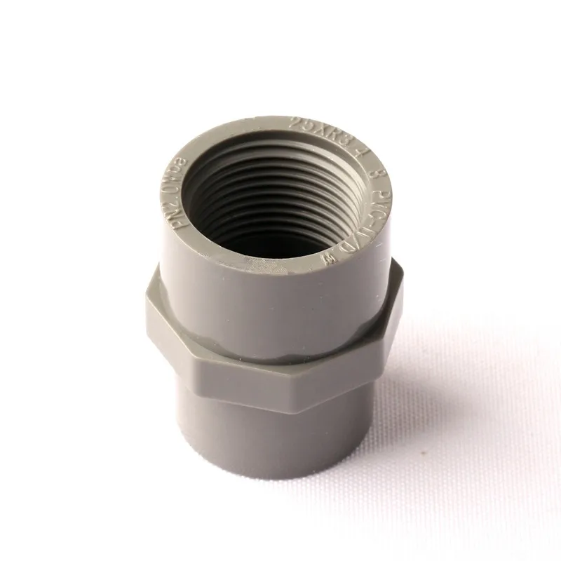 

30pcs G 3/4'' Female Thread To 25mm Inner Dia. PVC Straight Pipe Connector Adapter NuoNuoWell Garden Irrigation Water Fittings