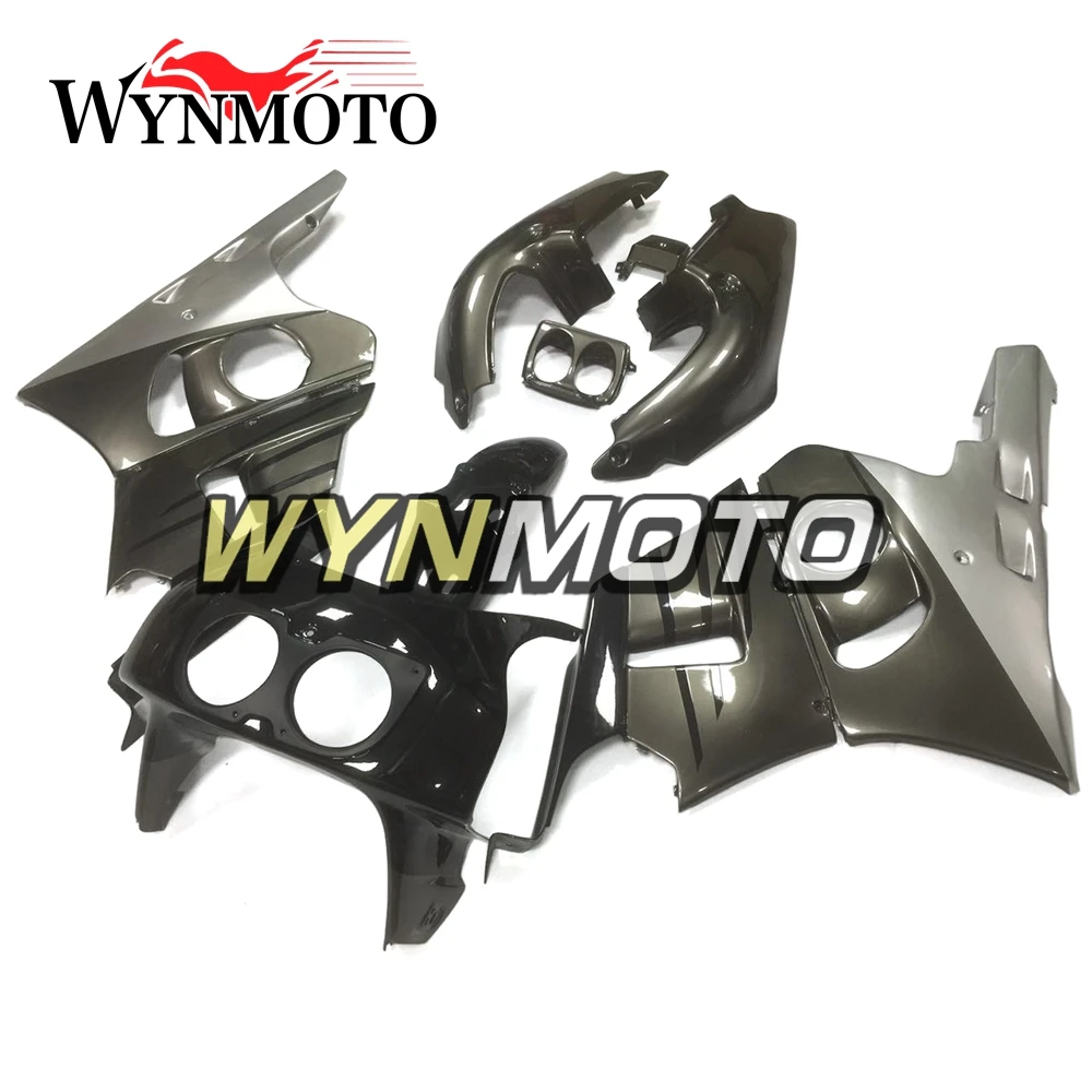 

Полный обтекатель для Honda CBR400RR NC29 1990-1999 года, ABS-Пластик 90-99, КОМПЛЕКТЫ КУЗОВОВ, черный, серый корпус для спортивного велосипеда, рамка, панель, новинка