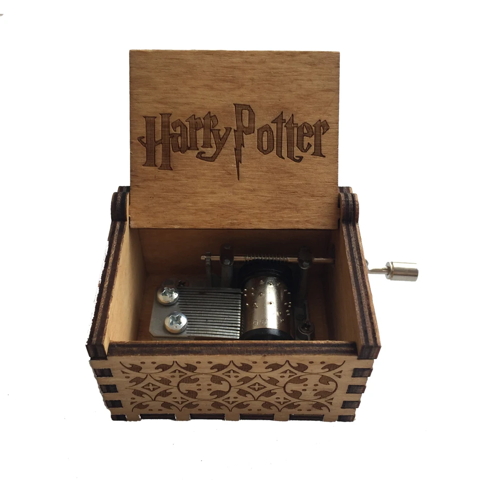Harrypotter Игра престолов музыкальные коробки Пираты Карибы музыкальная шкатулка ручной работы деревянные музыкальные коробки подарок Caja de musica