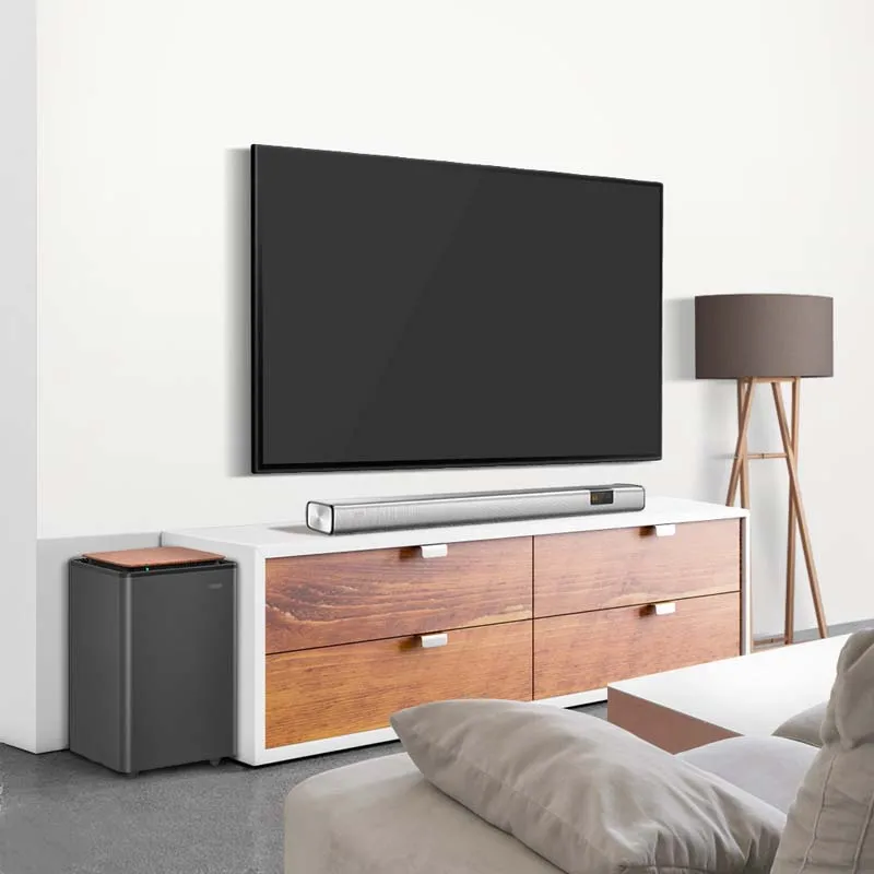 BlitzWolf BW SW2 70 Вт турбо 2 4 г беспроводной сабвуфер большой двойной бас деревянные