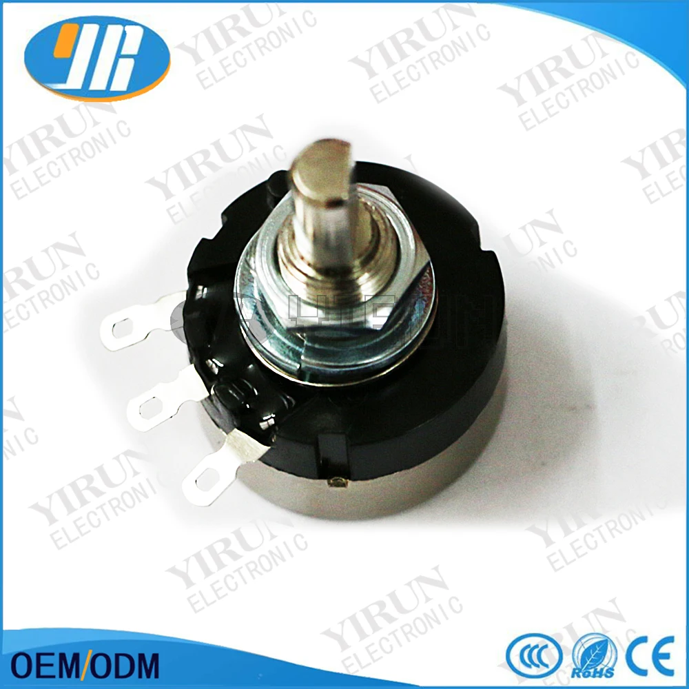 TOPVR RV24YN20F B502 5K Круглый гоночный потенциометр 5|potentiometer|potentiometer 1k |