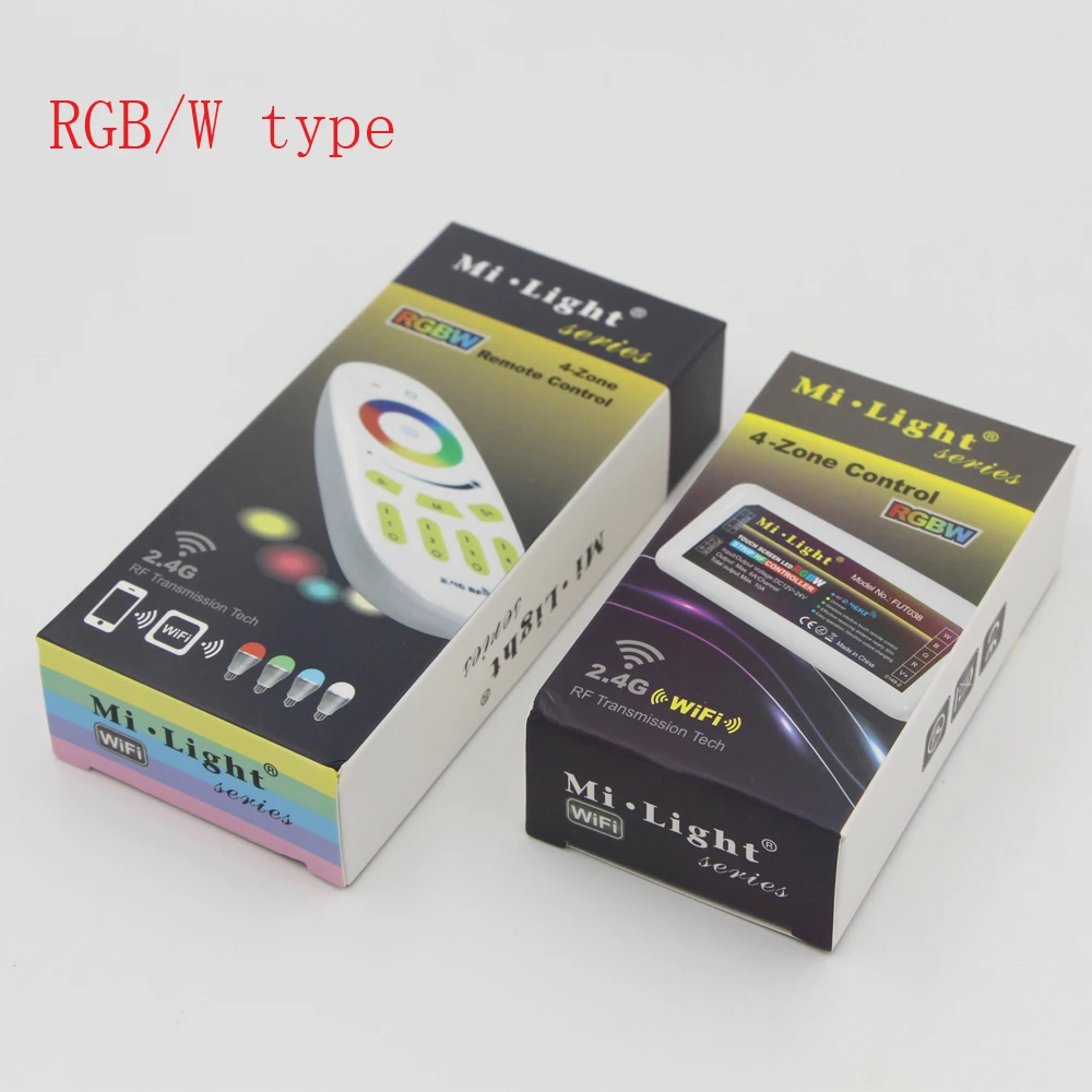 4 зоны Wi-Fi светодиодный сенсорный пульт дистанционного управления iOS Android APP RGB/RGBW W/WW 2,4 г Беспроводной RF пульт дистанционного управления для светодиодный полосы светильник